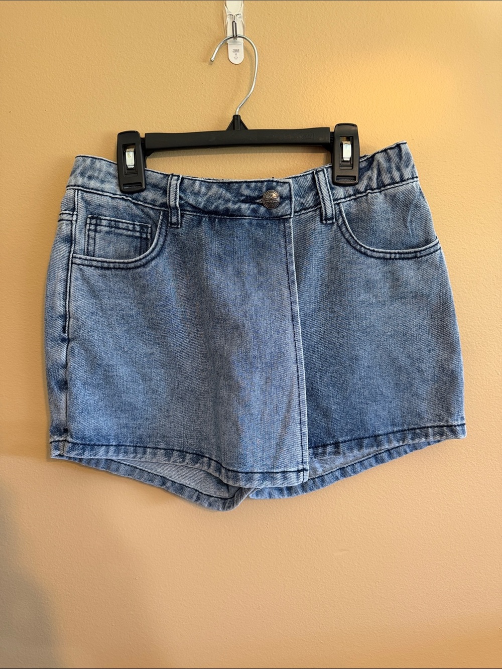 Women’s Western Light Blue Denim Skort